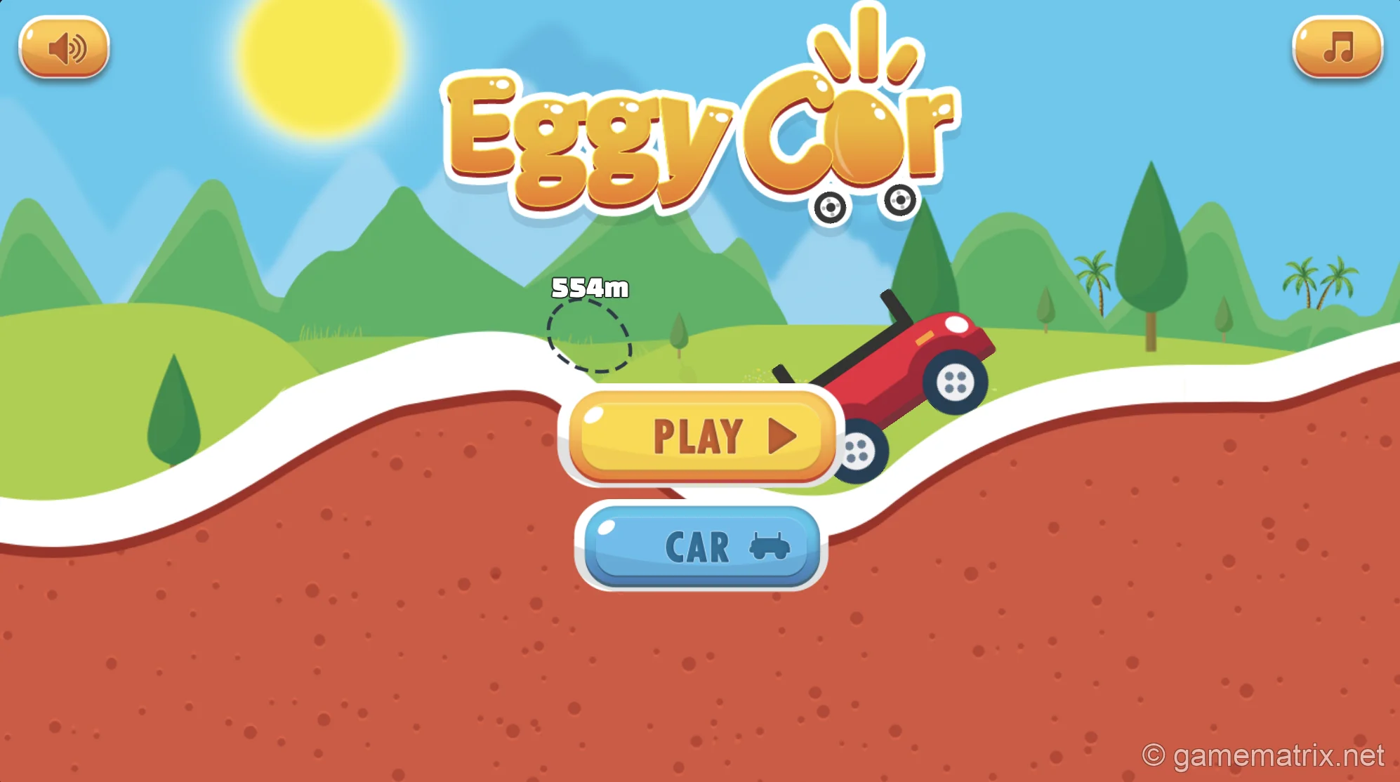 Eggy Car 554m milestone achievement breakthrough showing first 500+ meter success